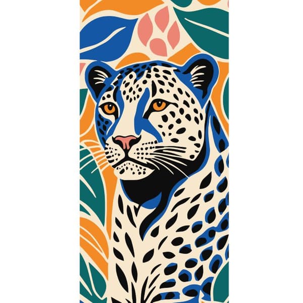 Kompatibelt Plånboksfodral till Apple iPhone 13 Pro Majestic Leopard