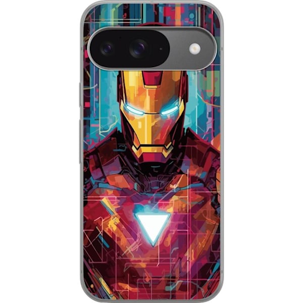 Google Pixel 9 Pro Gennemsigtig cover Iron Man