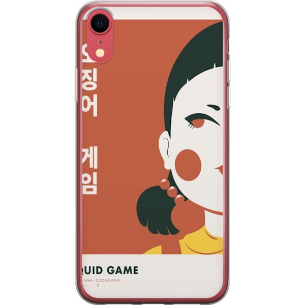 Apple iPhone XR Läpinäkyvä kuori Squid Game
