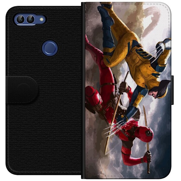 Huawei P smart Lompakkokotelo Wolverine Deadpool