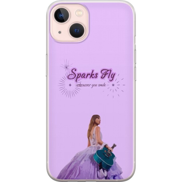 Apple iPhone 13 mini Gjennomsiktig deksel Taylor Swift - Spark