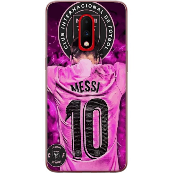 OnePlus 7 Gjennomsiktig deksel Messi