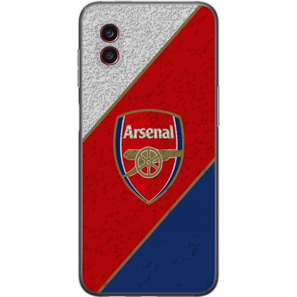 Samsung Galaxy Xcover6 Pro Läpinäkyvä kuori Arsenal