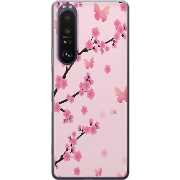 Kompatibelt Mobildeksel til Sony Xperia 1 III Blomster
