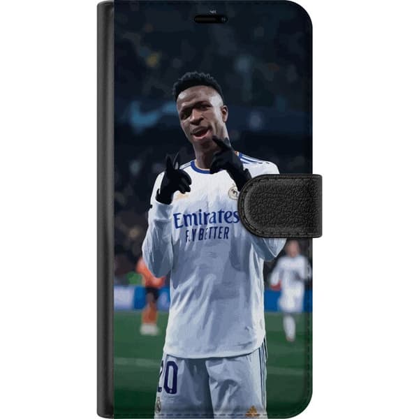 Kompatibelt Lommeboketui til Apple iPhone 12 mini Vinícius Júnior (Real Madrid)