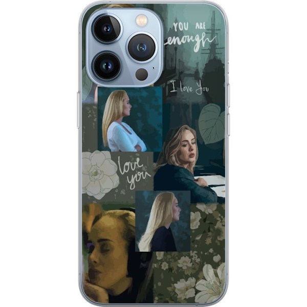 Apple iPhone 13 Pro Läpinäkyvä kuori Adele