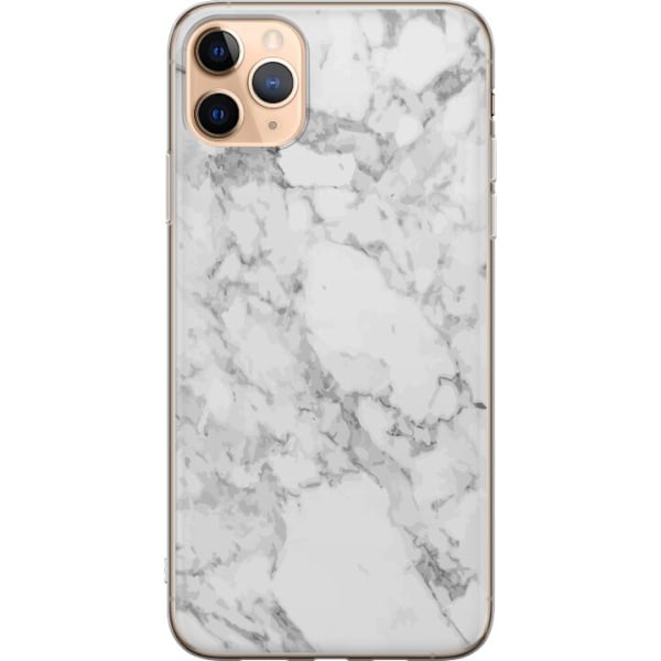 Apple iPhone 11 Pro Max Gennemsigtig cover Marmor