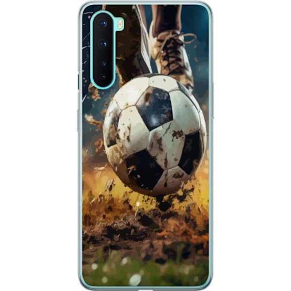 OnePlus Nord Gennemsigtig cover Fodbold