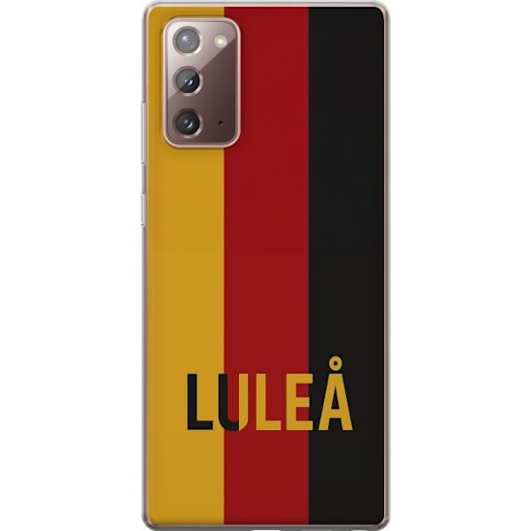 Samsung Galaxy Note20 Läpinäkyvä kuori Luleå – Hockey