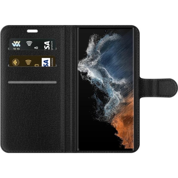 Samsung Galaxy S22 Ultra 5G Plånboksfodral Unicorn Katt