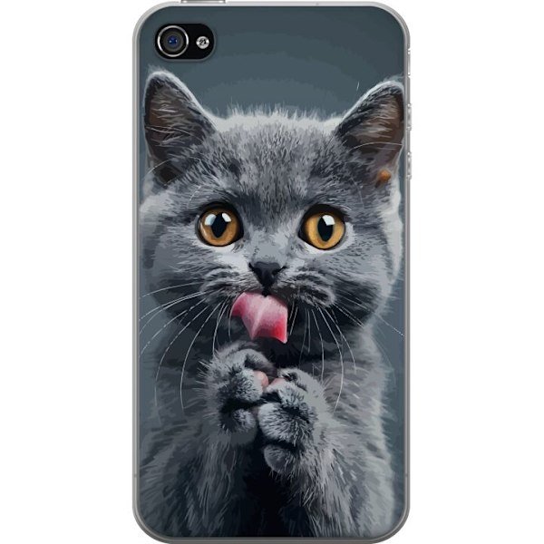 Apple iPhone 4s Gennemsigtig cover Kat