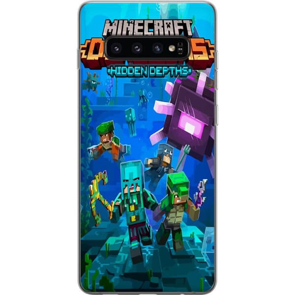 Kompatibelt Mobildeksel til Samsung Galaxy S10 Minecraft