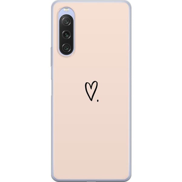 Kompatibelt Mobildeksel til Sony Xperia 10 V Hjerte