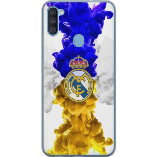 Samsung Galaxy A11 Läpinäkyvä kuori Real Madrid Värit