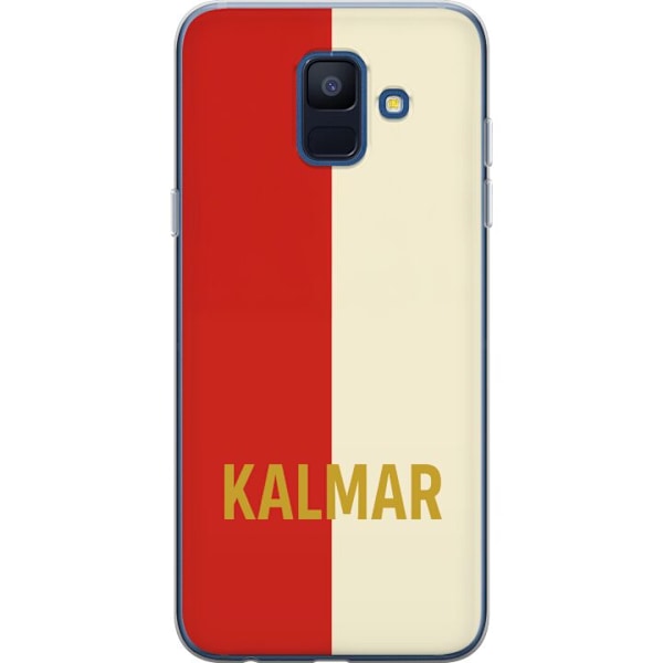 Samsung Galaxy A6 (2018) Läpinäkyvä kuori Kalmar - jalkapal
