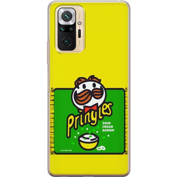Kompatibelt Mobildeksel til Xiaomi Redmi Note 10 Pro Pringles gul
