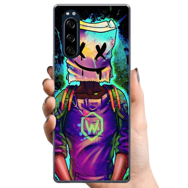 Sony Xperia 5 TPU Mobildeksel Fortnite Marshmello