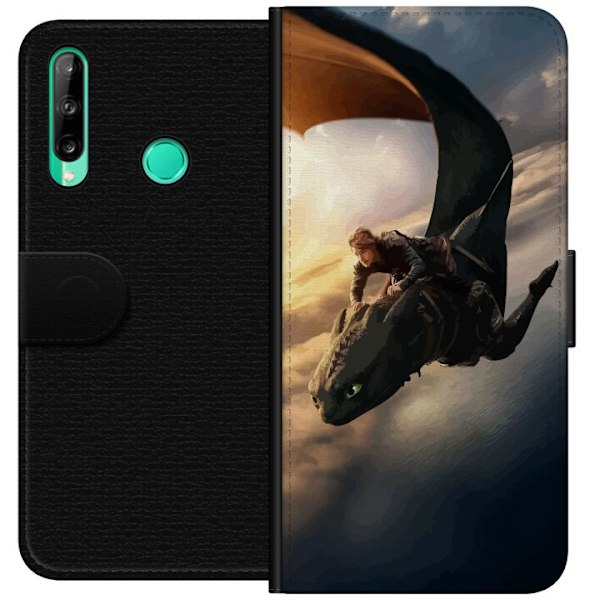 Huawei P40 lite E Tegnebogsetui Drage Træner