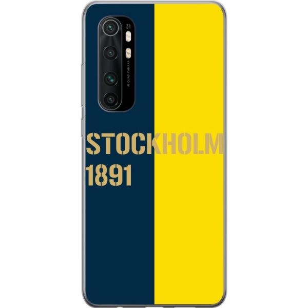 Xiaomi Mi Note 10 Lite Läpinäkyvä kuori Stockholm 1891