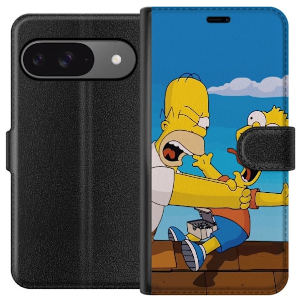 Google Pixel 9 Pro Lommeboketui The Simpsons