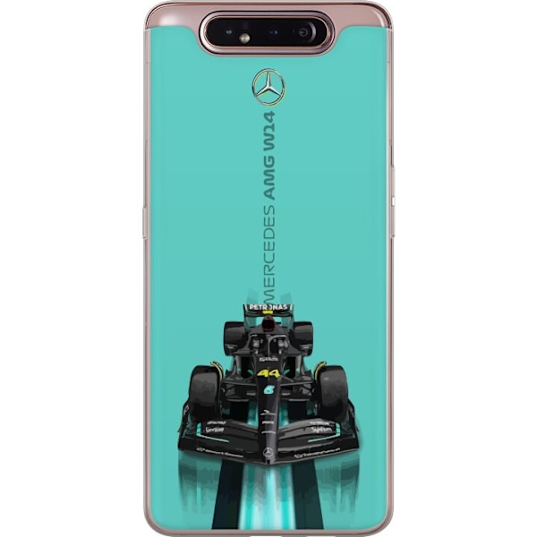 Samsung Galaxy A80 Läpinäkyvä kuori Mercedes F1