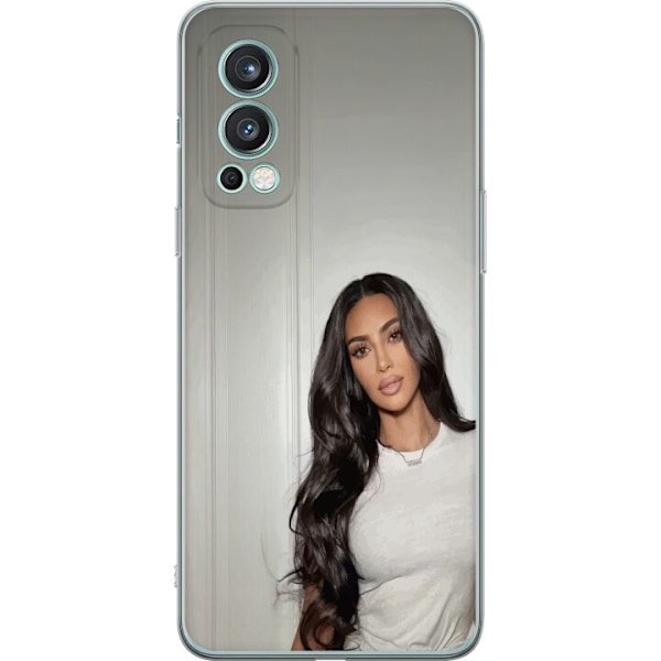 OnePlus Nord 2 5G Läpinäkyvä kuori Kim Kardashian – Iconic Style Collection