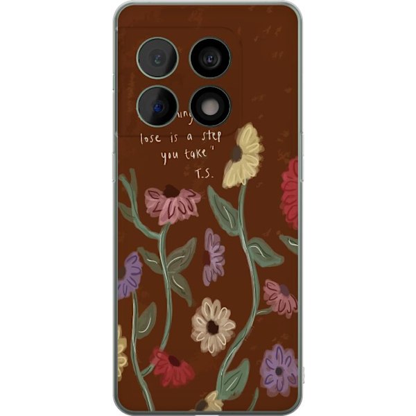 OnePlus 10 Pro Gennemsigtig cover Blomster