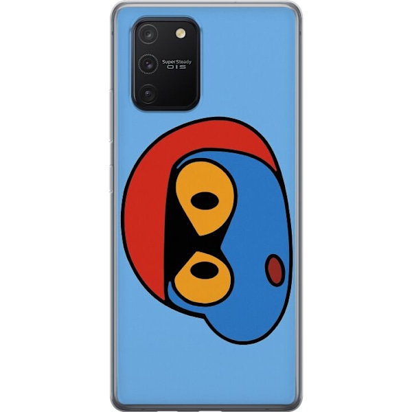 Samsung Galaxy S10 Lite Genomskinligt Skal Bold Bot Head