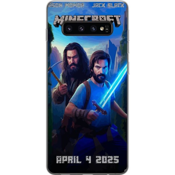 Samsung Galaxy S10 Genomskinligt Skal A Minecraft Movie