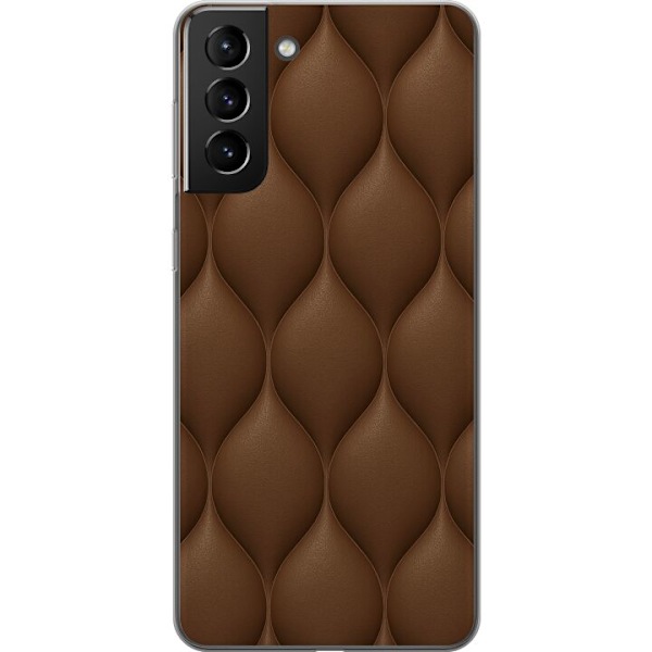 Samsung Galaxy S21+ 5G Genomskinligt Skal Cocoa Scales