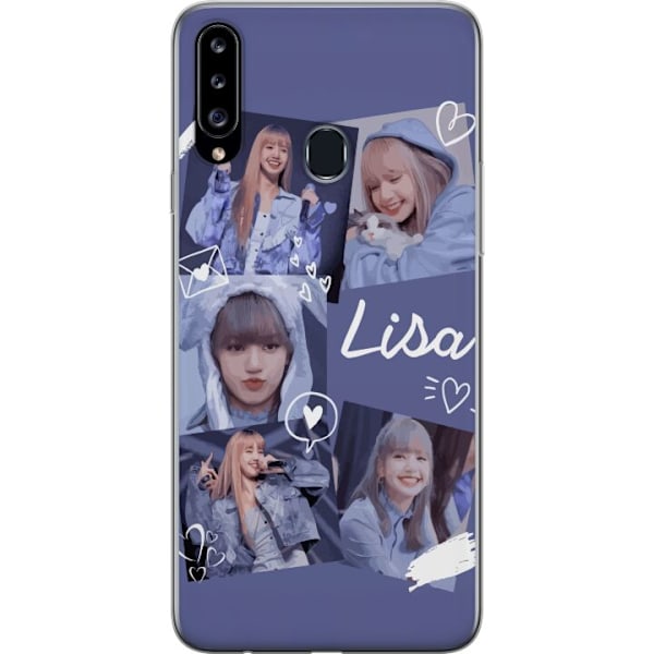 Samsung Galaxy A20s Läpinäkyvä kuori Lisa Blackpink – Aes