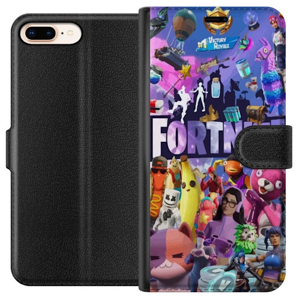 Apple iPhone 7 Plus Lommeboketui Fortnite Skins Emotes Battle