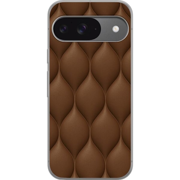 Google Pixel 9 Pro Genomskinligt Skal Cocoa Scales