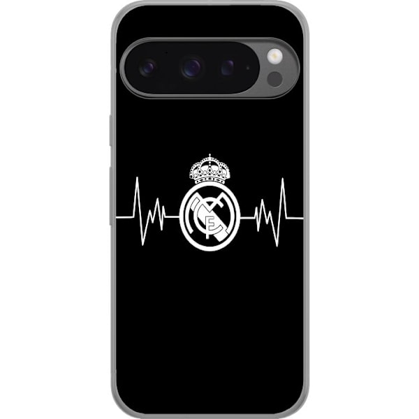 Google Pixel 9 Pro XL Läpinäkyvä kuori Real Madrid CF