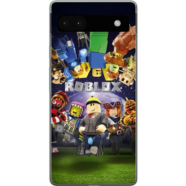 Google Pixel 6a Läpinäkyvä kuori Roblox Maailma - Pelaamisseikkailu Lapsille ja Nuorille