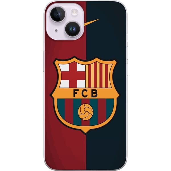 Kompatibelt Mobildeksel til Apple iPhone 14 FC Barcelona