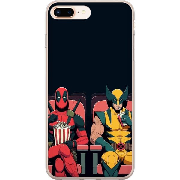 Kompatibelt Mobilskal till Apple iPhone 8 Plus Deadpool & Wolverine