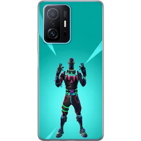 Xiaomi 11T Gjennomsiktig deksel svart ridder fortnite