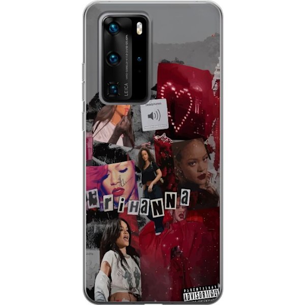 Huawei P40 Pro Gennemsigtig cover Rihanna – Iconic Fashion Moments