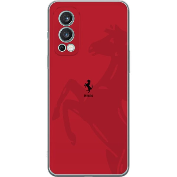 OnePlus Nord 2 5G Gjennomsiktig deksel Ferrari