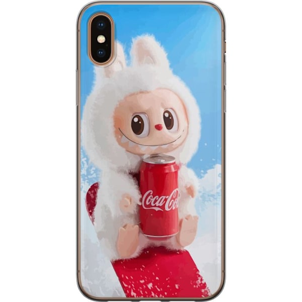Apple iPhone X Gennemsigtig cover Labubu Summer Edition