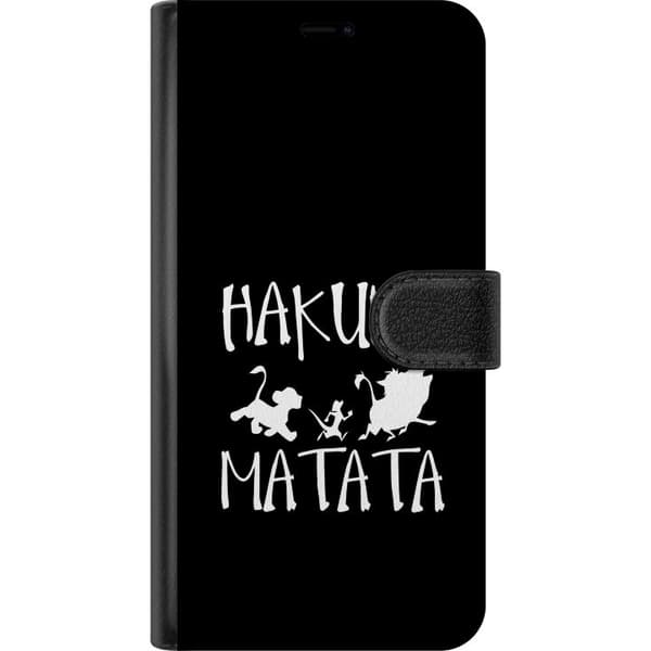 Kompatibel Tegnebogsetui til Samsung Galaxy A54 Hakuna Matata