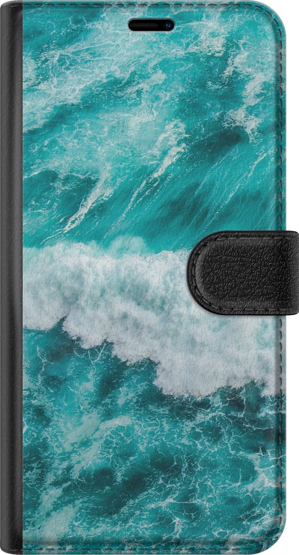 Kompatibelt Lommeboketui til Samsung Galaxy S10 Hav
