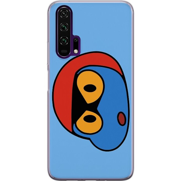 Honor 20 Pro  Genomskinligt Skal Bold Bot Head