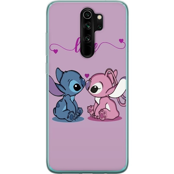 Xiaomi Redmi Note 8 Pro  Genomskinligt Skal Lilo & Stitch –