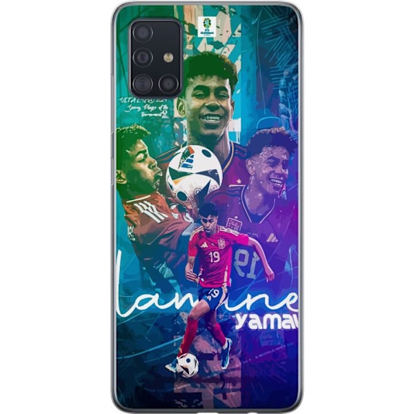 Samsung Galaxy A51 Genomskinligt Skal Lamine Yamal FCB