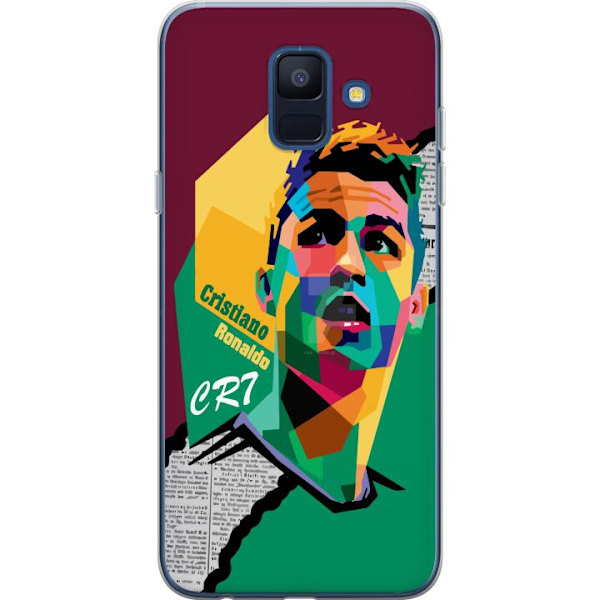 Samsung Galaxy A6 (2018) Gjennomsiktig deksel Ronaldo