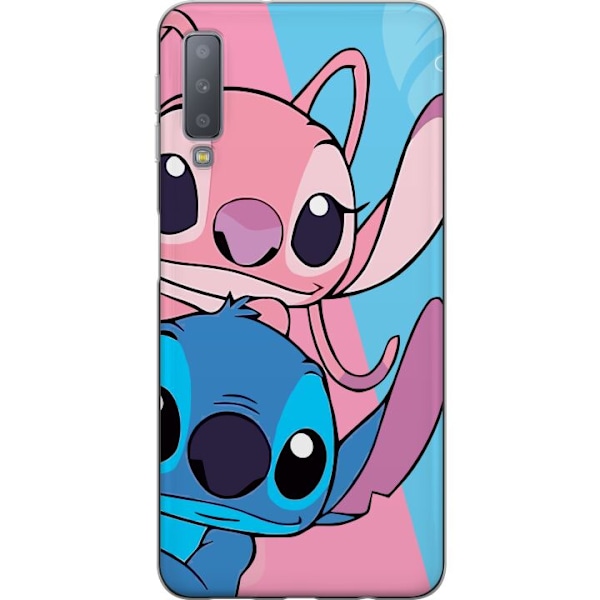 Samsung Galaxy A7 (2018) Gennemsigtig cover Stitch & Angel
