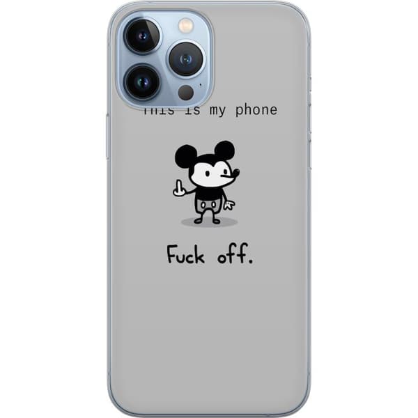 Kompatibel Mobilcover til Apple iPhone 13 Pro Max Skrid ad helvede til-tekst Kæk Cool Trend