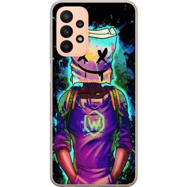 Kompatibelt Mobildeksel til Samsung Galaxy A23 Fortnite Marshmello